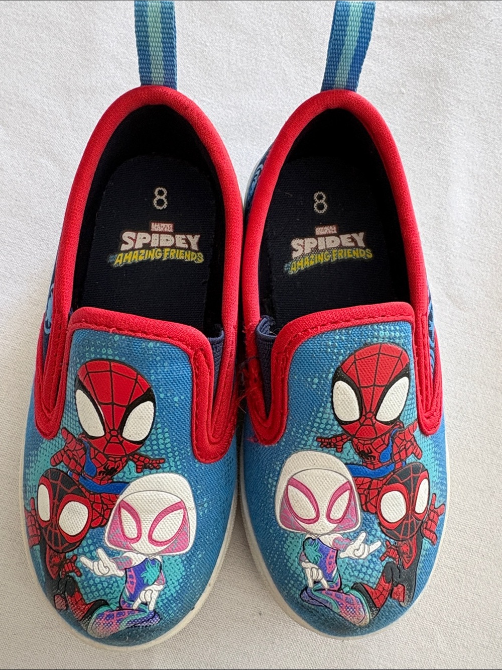 Marvel Spidey Amazing Friends unisex Sneakers.